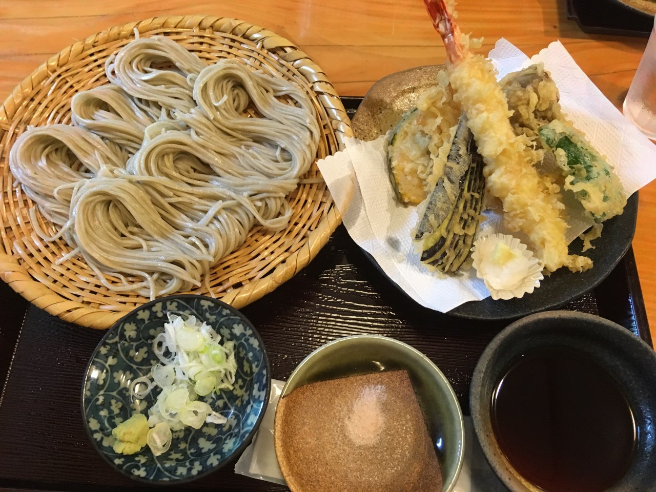 天ざるそば — Tenzaru Soba